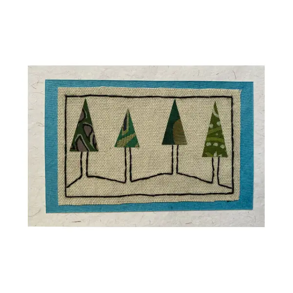 Carte Carte Forêt sapins